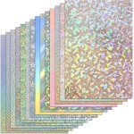 28 Sheets Holographic Cardstock
