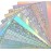 56 Sheets 14 Colors Holographic Metallic Cardstock