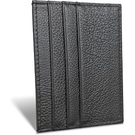 Premium Leather Minimalist Front Pocket Small Wall..