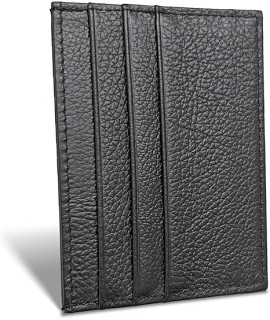 Premium Leather Minimalist Front Pocket Small Wallet