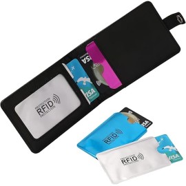 16 RFID Blocking Sleeves Set