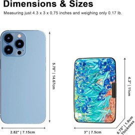 Business Metal Slim Mini Aluminum Hard Case